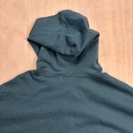 AEMI+CO Teal Blue Long Sleeve Cotton Henley Hoodie Sweatshirt Women's Medium Size undefined Photo 8