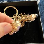 Source Unknown Cute Fashion Dog Keychain with Long Ears and Violet Rhinestones Bag Charm Photo 8