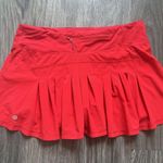 Lululemon Circuit Breaker Red Tennis / Golf Skort Size 8 Photo 1
