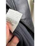 Theory  Brigida Drape Ponte and Lambskin Leather Jacket Sz S Photo 3