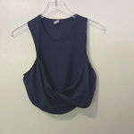 Free People X FP MOVEMENT Just my Type Top Navy Photo 1