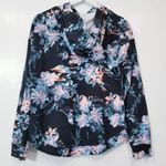 Marc New York  Floral Hoodie Sweater Photo 2