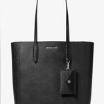 Michael Kors NWT Vincent Large Saffiano Leather Tote Bag with Card Case Photo 0