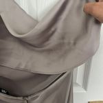 ZARA Cava Satin Camisole Dress Strap Open Back Photo 6