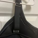 Lands' End Black Underwire Wrap Plunge Bikini Top Photo 7