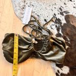 RONNY KOBO X‎ REVOLVE NWT Freya Keyhole Bra Top Capulet Olive Green Size Small Photo 7