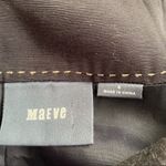 Maeve Anthropologie  Black Wool Skirt sz 4 Pencil Skirt Tiered Scallop Hem Photo 1