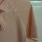 Lee  Pink Tie Front‎ Fitted Short Sleeve Blouse Photo 2