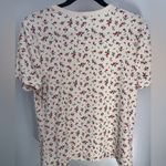 No Boundaries Floral Print Ribbed Top Photo 1
