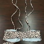 SheIn Bikini Top Size Small Cheetah Print Photo 2