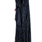 Mac Duggal 26331 Midnight Blue Cowl Back Boat Neck Sequined Gown Dress 2 Photo 2