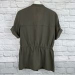 TROUVÉ Military Style Utility Button Up XS NWT Photo 5