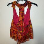 Free People Strawberry Meadow Combo Print sleeveless Top Photo 5