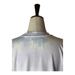 Citizens of Humanity  Shirt Women XS White Blue Tie Dye‎ Oversize Long Sleeve Tee Photo 4