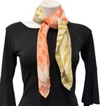 Bill Blass Vintage  Silk Neck Scarf with a Zebra and Spotted Pattern, 27” x 27” Photo 0