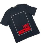 Love moschino Loose Top T-shirt Blouse Short Sleeve Blouse Shirt Oversized Tee Long Top  Photo 7