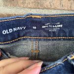 Old Navy Dark Blue Distressed Jean Shorts Photo 2