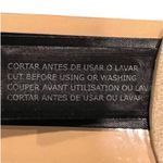 Mango Women's Leather Belt Beige Tortoise Shell Buckle Size S NWT Photo 3