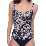 Gottex Women's Twist front Tankini Swim Top Size 32D Photo 1
