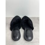 Marc Fisher  Miles Size 5.5 Black Pointed Toe Shearling Sheepskin Slip On NEW Photo 5