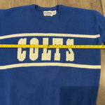 NFL Vintage  Colts Blue and White Crew Neck Sweater | Colts | Vintage Photo 9
