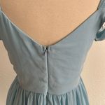 Mystic Cinderella Blue Cold Shoudler Cocktail Dress Photo 4