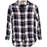 Madewell  Hanna Plaid Classic Button Down Flannel Sz XS Photo 4