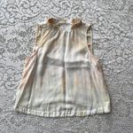 Revolve Bella Dahl Sleeveless Elastic Neck yellow orange ombre Blouse size xs Photo 1