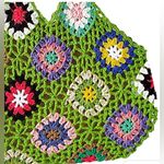 Handmade Crochet Bag Green Photo 2