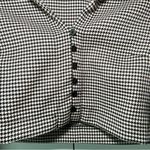 ZARA houndstooth crop long sleeve shirt Photo 3