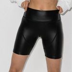 Danielle Guizio  Sport Faux Leather Cycling Shorts Size XS Photo 0