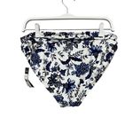 Ralph Lauren Lauren Women's Floral Hipster Bikini Bottoms Blue Size 14 Photo 1