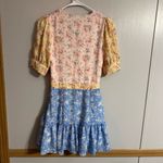 Jun & Ivy  Floral Dress in Pink, Yellow, and Blue Size XXS Photo 9