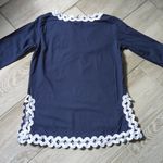 Gretchen Scott  Designs 3/4 Sleeve Ric Rac Trim Tunic Shirt Photo 9