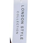 London Style Women's Dress Tea Length Faux Crew-Neck Wrap Cap Sleeve Midi Sz. 18 Photo 6