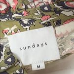 Sundays Aritzia  Spence Dress Sage Floral Size Medium Photo 8