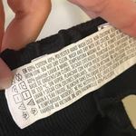 Forever 21 Black Ribbed Cropped Short Sleeve Top Size Medium Photo 4