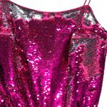Derek Lam NEW NWT 10 Crosby Lani Fuchsia/Silver Sequined Dress Photo 6