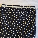 White House | Black Market  Size 10 Polka Dot Ruffle Pencil Skirt Black White Photo 12