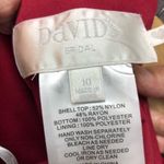 David's Bridal David bridal 10 apple red prom dress Photo 7