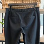 Banana Republic Ryan Mid-Rise Twill Black Dress Pant Trouser, 6 Photo 5