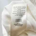 Wilfred Aritzia  New Chianti Jumpsuit Stretch Smocked White Size Medium Photo 10