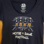Notre Dame Shirt Blue Photo 2