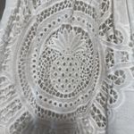 Zimmermann White Cutout Broderie Anglaise Linen Mini Dress 0P (4P equivalent) Photo 7