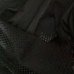 BCBGMAXAZRIA  "Tanya" women's  black mesh + beige fabric lined dress Photo 10