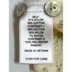 Dress Barn db Cream Lace Bell Sleeve Blouse/Top Size L Boho Romantic HI-Lo Photo 11