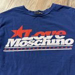 Love moschino Red, White and Blue with stars  shirt Photo 1