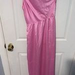 Show Me Your Mumu Jodie Dress in pink Luxe satin size xs NWT Photo 7