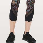 Lululemon  Wunder Under Crop II Scallop 24” Leggings in Flowerescent Multi Photo 2
