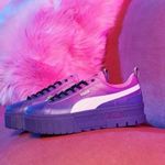Puma X Bratz Mayze Platform Sneakers in Prism Violet-Spring Crocus NWT Size 7 Photo 12